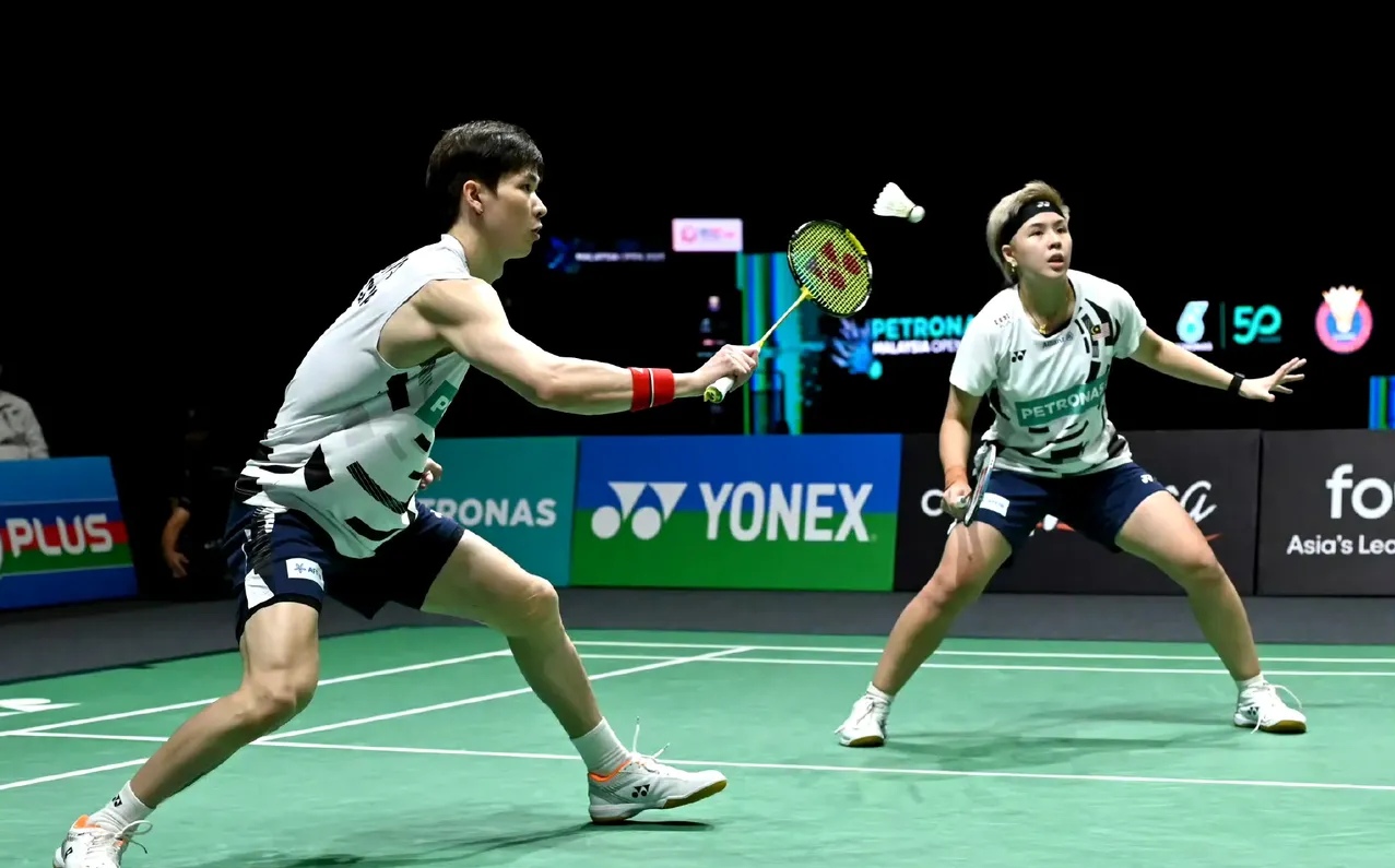 韩国羽毛球队强势马来西亚羽毛球队，安赛龙制霸全场