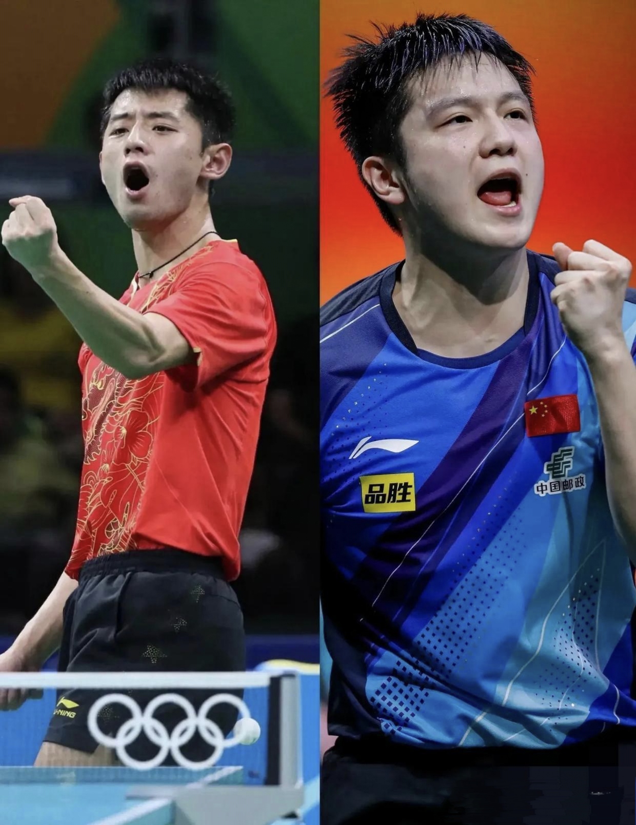 中国队碾压奥地利队，张继科惊艳四座